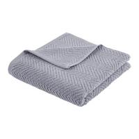 Handtuch Ocean Grau ca. 50x100cm - Grau, Textil (50/100cm) - Premium Living