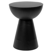 STOLIK BOCZNY ABTMZ/ 7001BD015 - czarny, Basics, metal (40/40/50cm)
