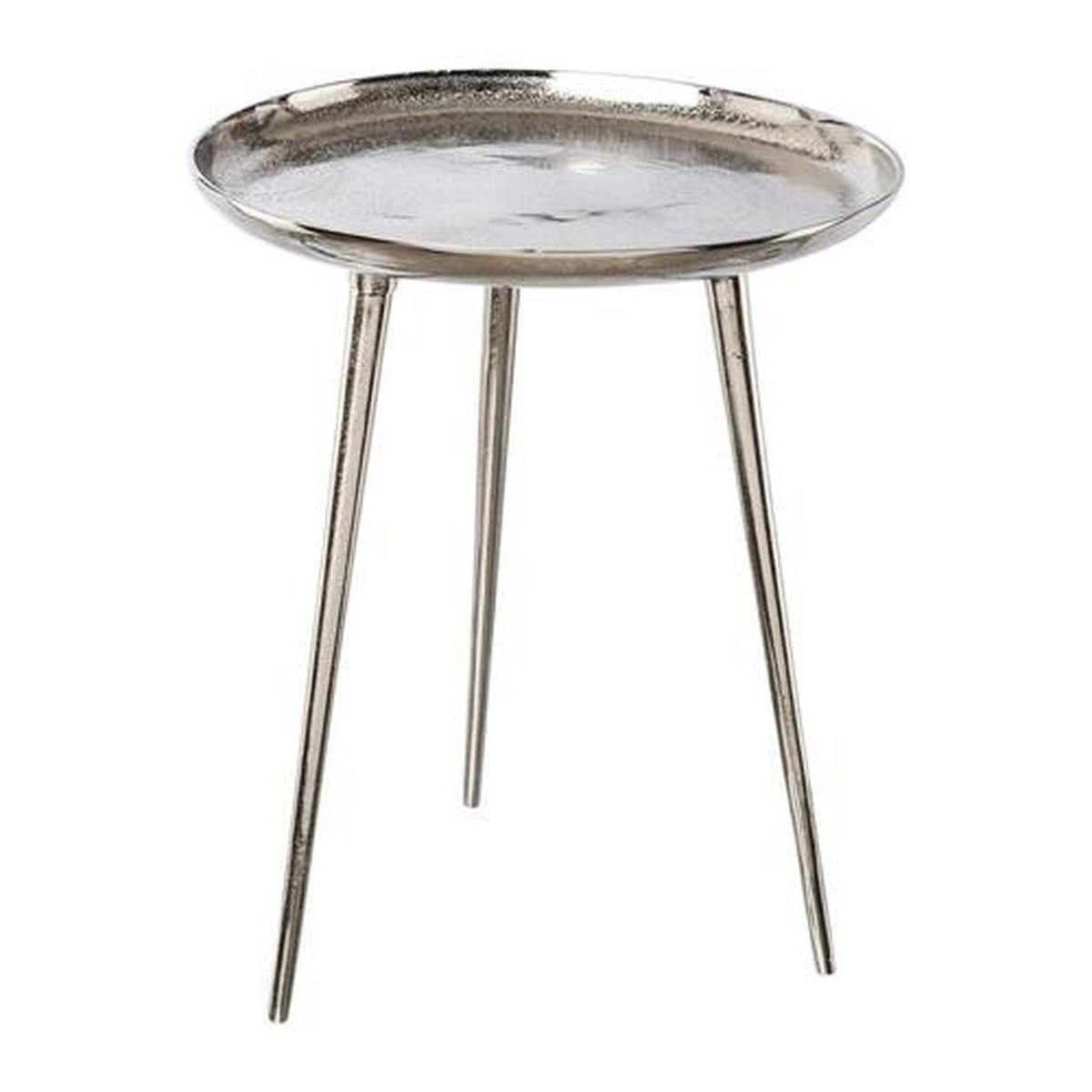 Beistelltisch 6220523LO-49 aus Metall - Silberfarben, Basics, Metall (39/45cm) - P & B