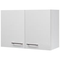 Kuhinjski Gornji Element Neo - bijela/boje oplemenjenog čelika, Moderno, drvni materijal/metal (80/54/32cm) - Based