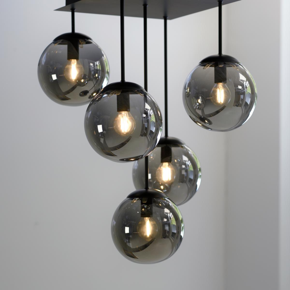 LAMPA SUFITOWA 14602-18 BIG WIDOW - czarny, Basics, tworzywo sztuczne/metal (39/39/58,5cm)