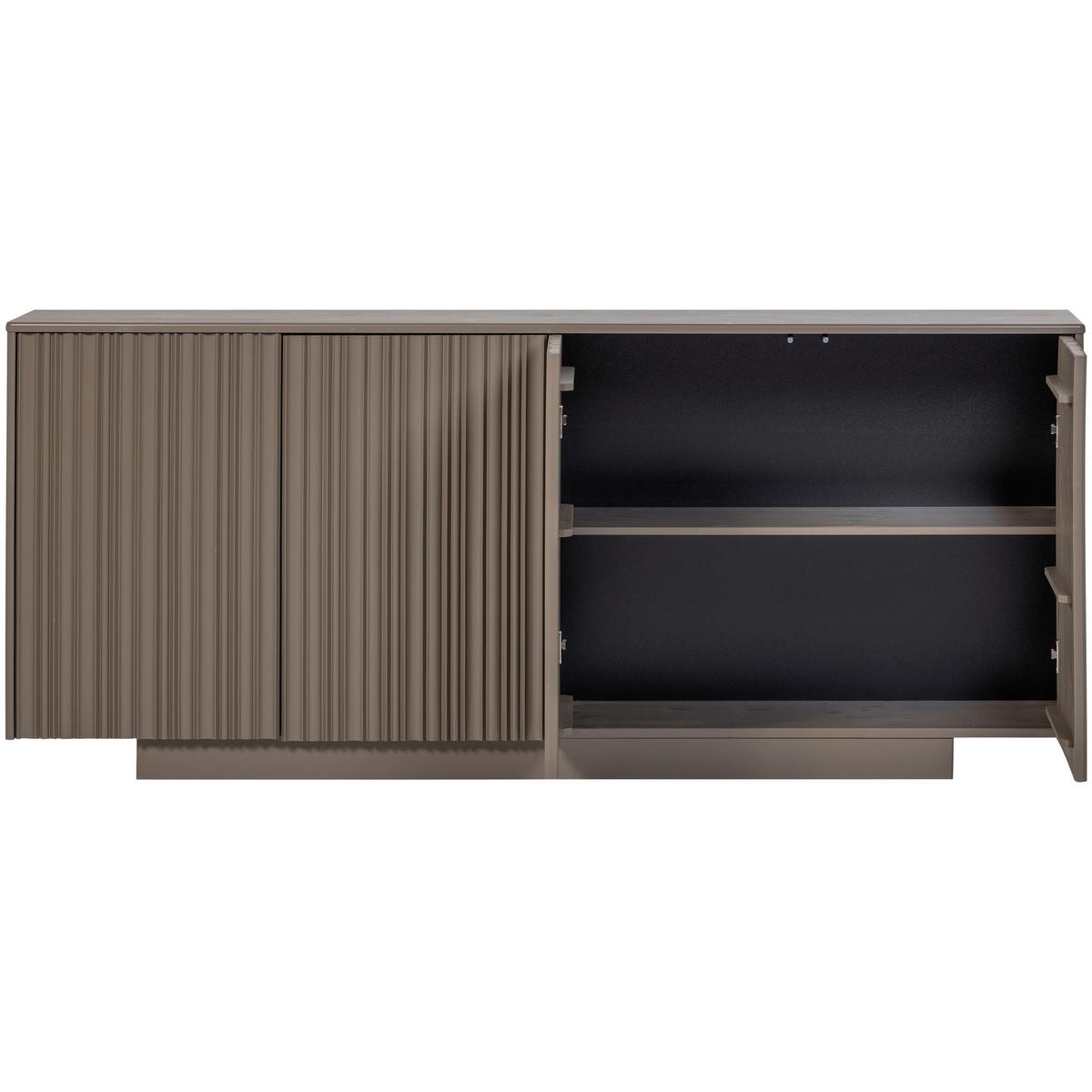 Sideboard Nova Braun B: 200 cm - Braun, Design, Holz (200/85/40cm) - Livetastic