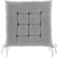 Sedežna Blazina Anita -ext- - svetlo siva, tekstil (40/40/4cm) - MÖMAX modern living