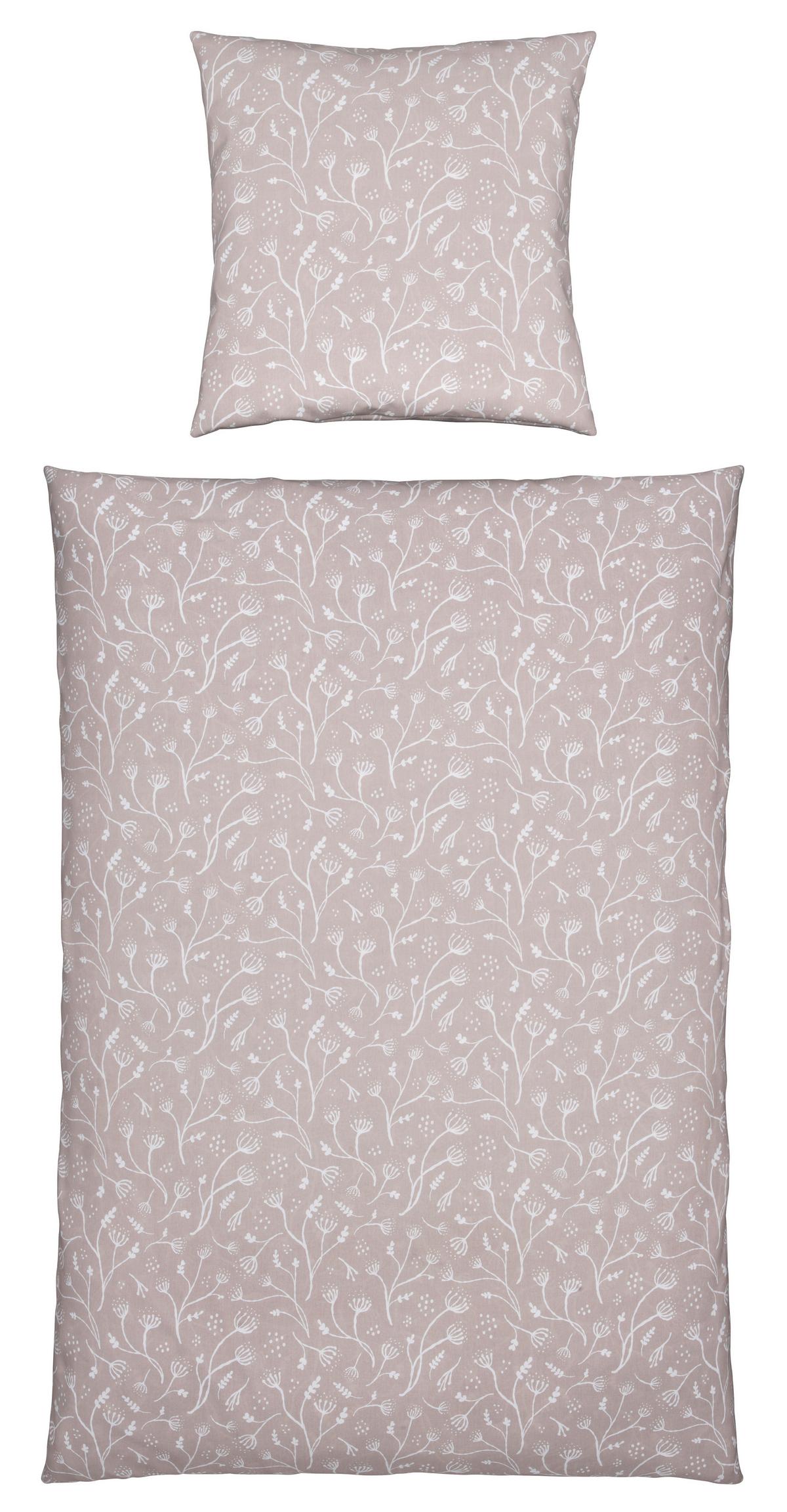 Bettwäsche Frida Sandfarben ca. 135x200cm - Sandfarben, KONVENTIONELL, Textil (135/200cm) - Modern Living