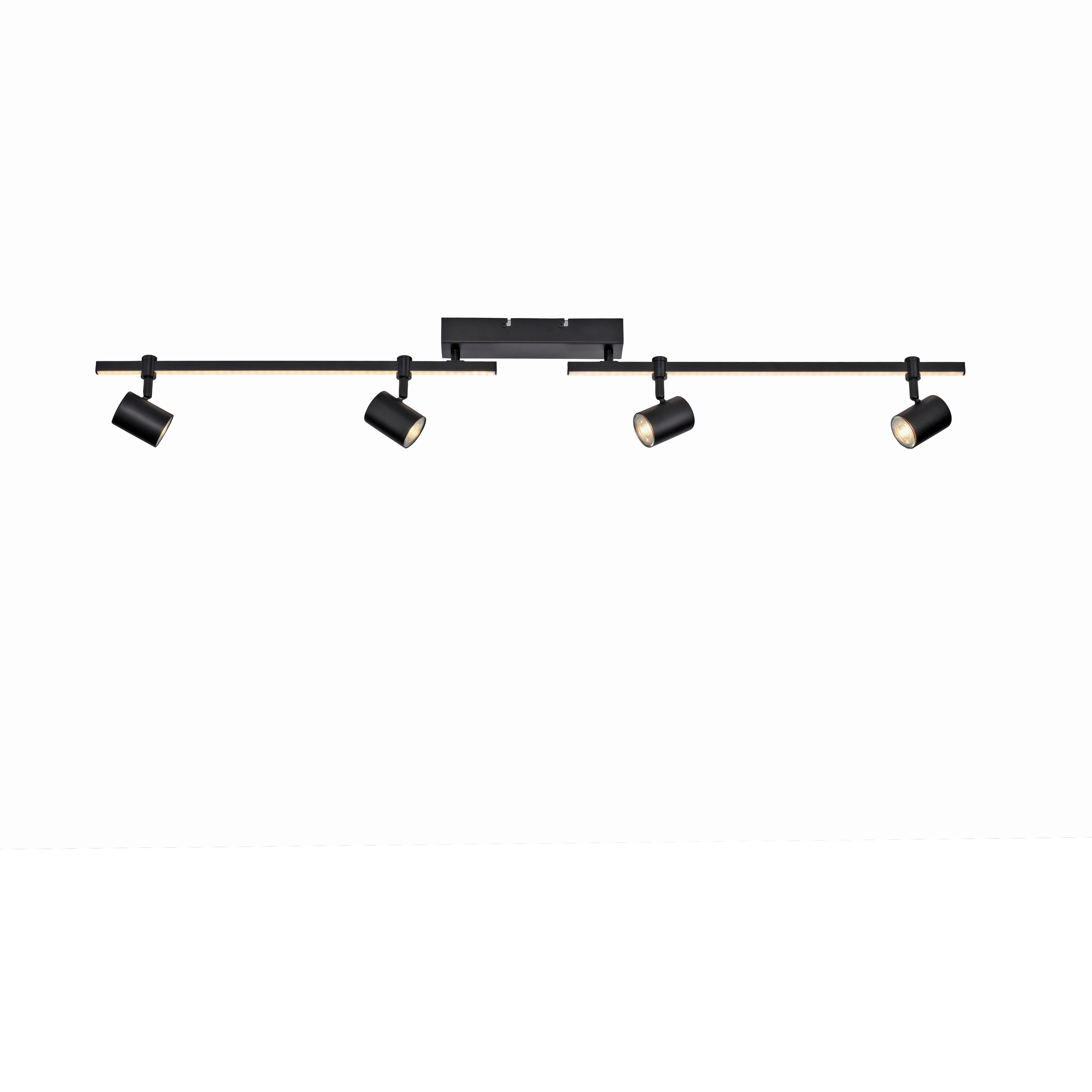 LAMPA REFLEKTOROWA LED 6525-18 BARIK IP20 - Design, tworzywo sztuczne/metal (120/14/18cm) - Paul Neuhaus