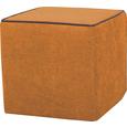 Hocker in Gelb - Gelb, Textil (38/40/38cm)