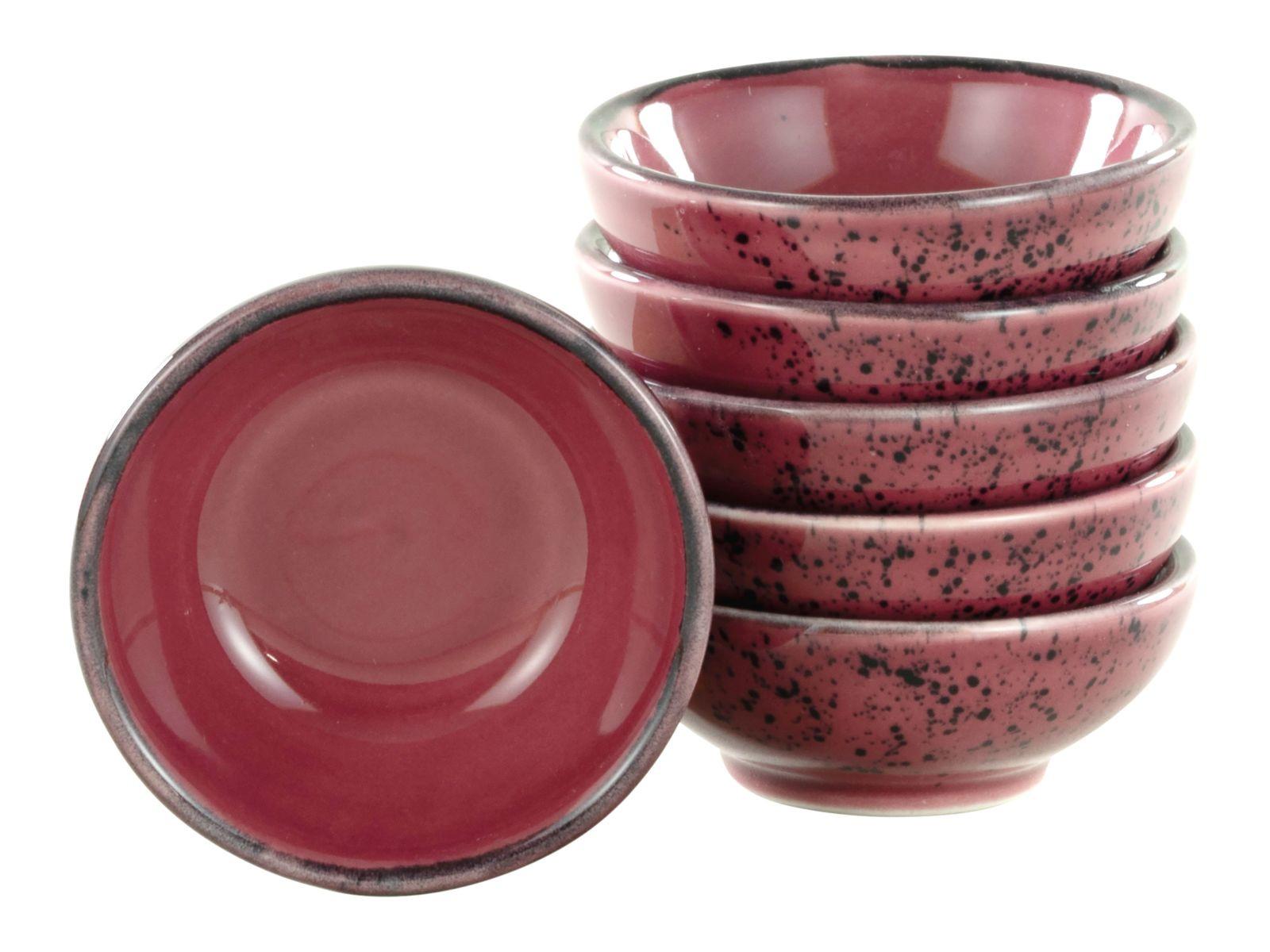 Set Skodelic Za Omake Berry, 6-Delni - temno roza, Trend, keramika (8cm) - Creatable