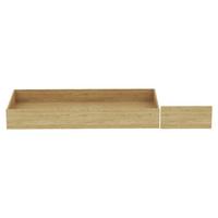 Bettschubkasten Unit in Eichefarben - Eichefarben, KONVENTIONELL, Holzwerkstoff (149,5/21/68,5cm) - Based