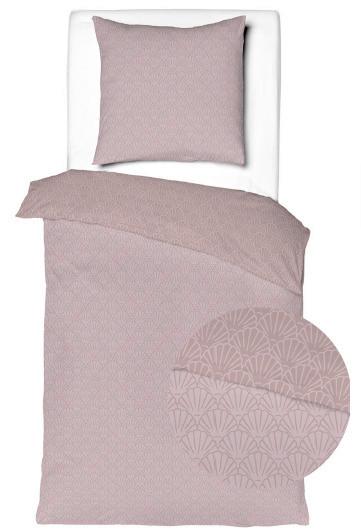 Posteljina Shell 140x200/60x80cm - svijetlo ljubičasta, tekstil (140/200cm) - Mömax