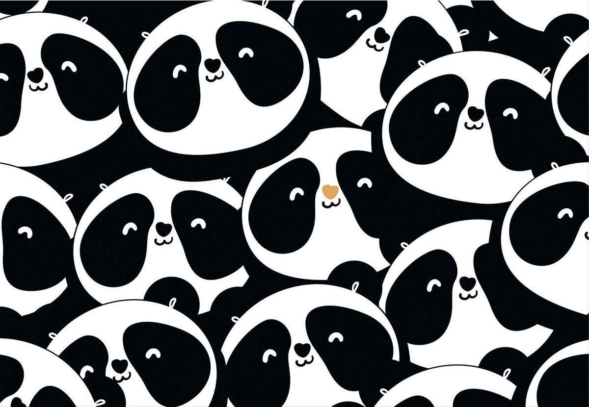 Glückwunschkarte Edelschwarz Multicolor - Basics, Papier (18/13cm)