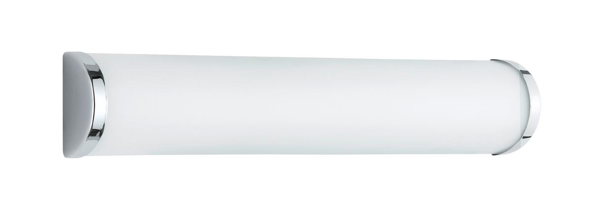 Spiegelleuchte Xavi in Opal/Chrom max. 40 Watt - Chromfarben/Opal, Design, Glas/Metall (40,5/8,3/6,3cm) - Trio Leuchten