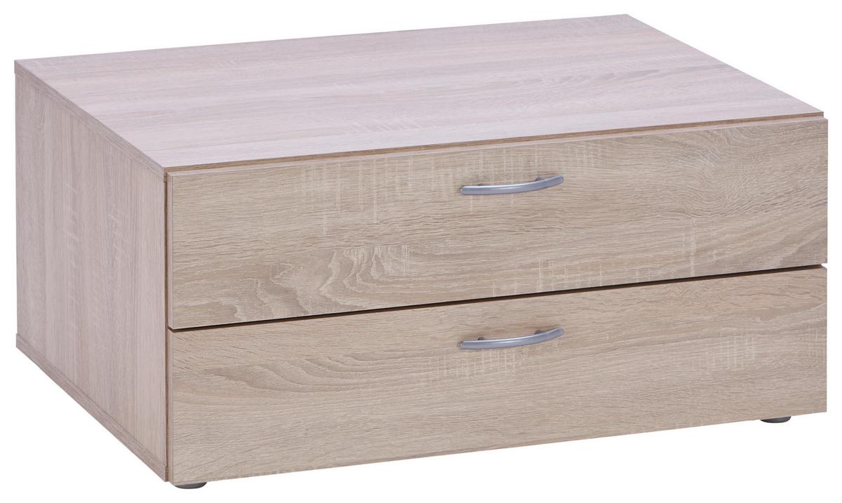 Predalnik Basic, Barva Hrasta - hrast sonoma, Konvencionalno, leseni material (74/35/52cm) - Mömax
