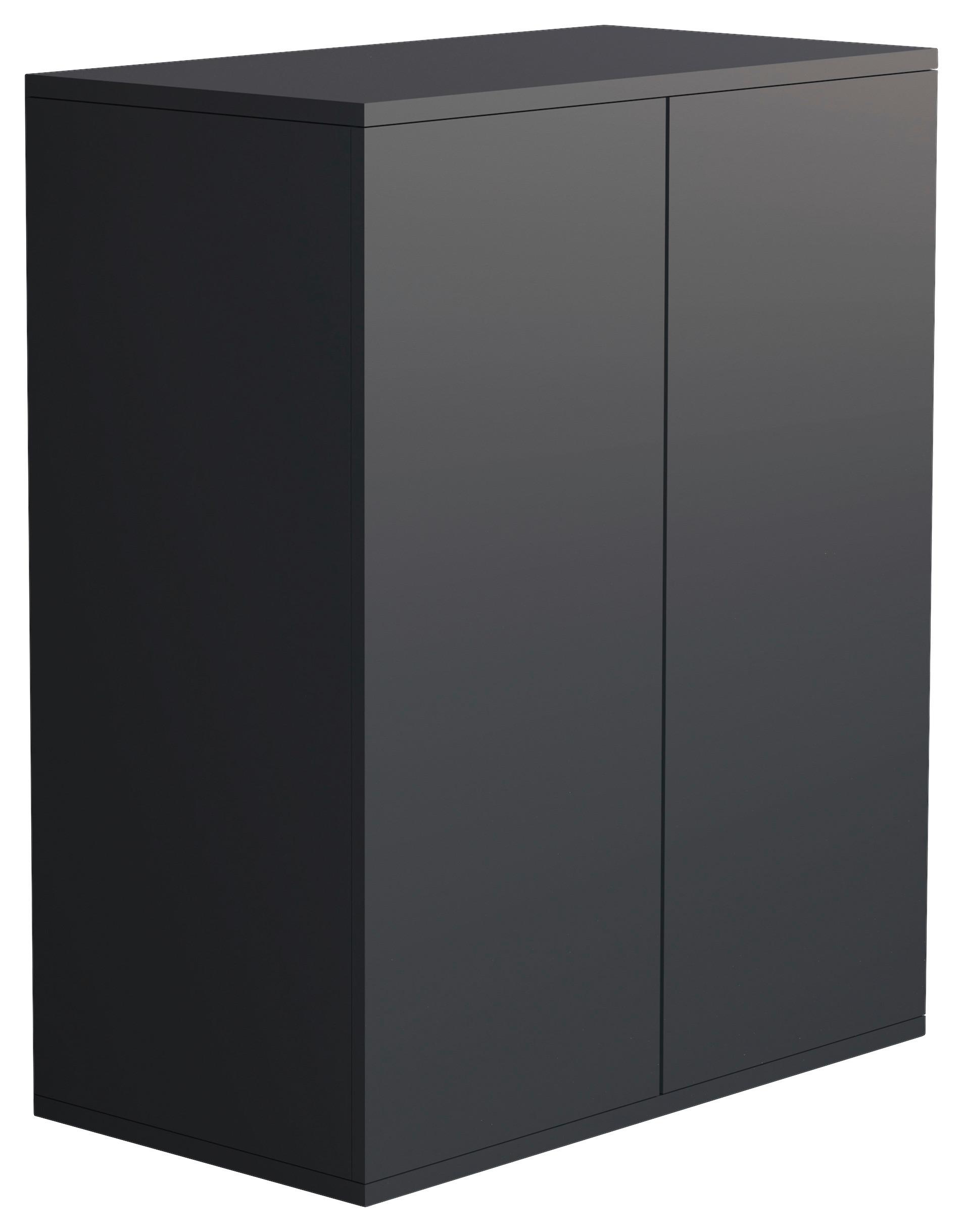 Kommode DALOSA Anthrazit ca. 60x73x32 cm - Anthrazit, MODERN, Holzwerkstoff/Kunststoff (60/73/32cm) - MID.YOU