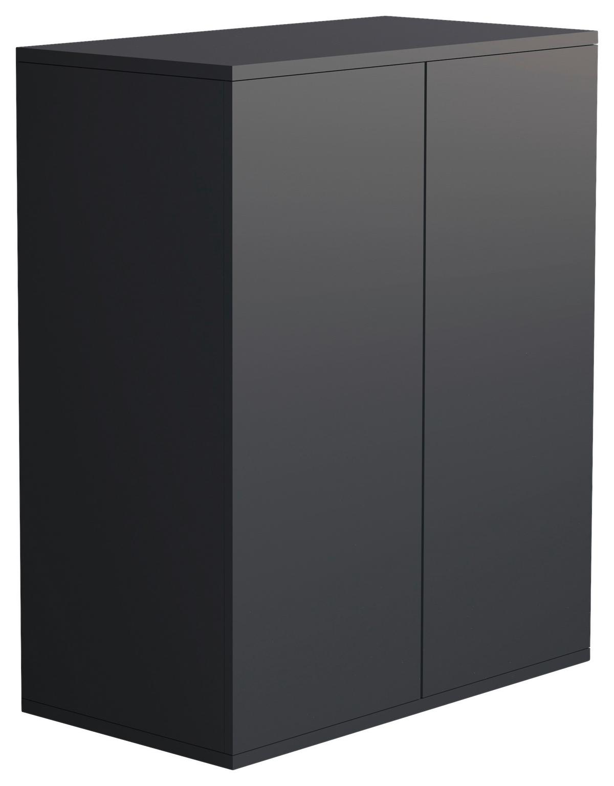 Kommode DALOSA Anthrazit ca. 60x73x32 cm - Anthrazit, MODERN, Holzwerkstoff/Kunststoff (60/73/32cm) - MID.YOU