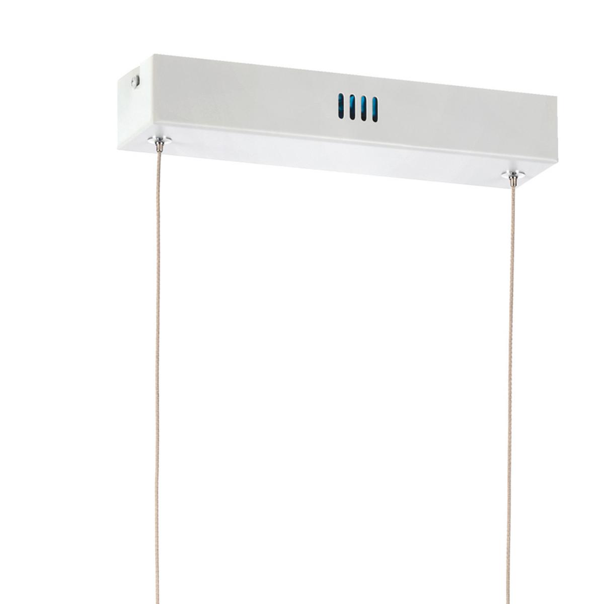 LED-Hängeleuchte Squid Weiß max. 60 Watt - Weiß, Design, Metall (90/2/100cm)