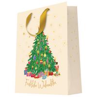 Geschenktasche Charly verschiedene Designs - Multicolor, KONVENTIONELL, Papier (17,7/23,0/9,7cm)