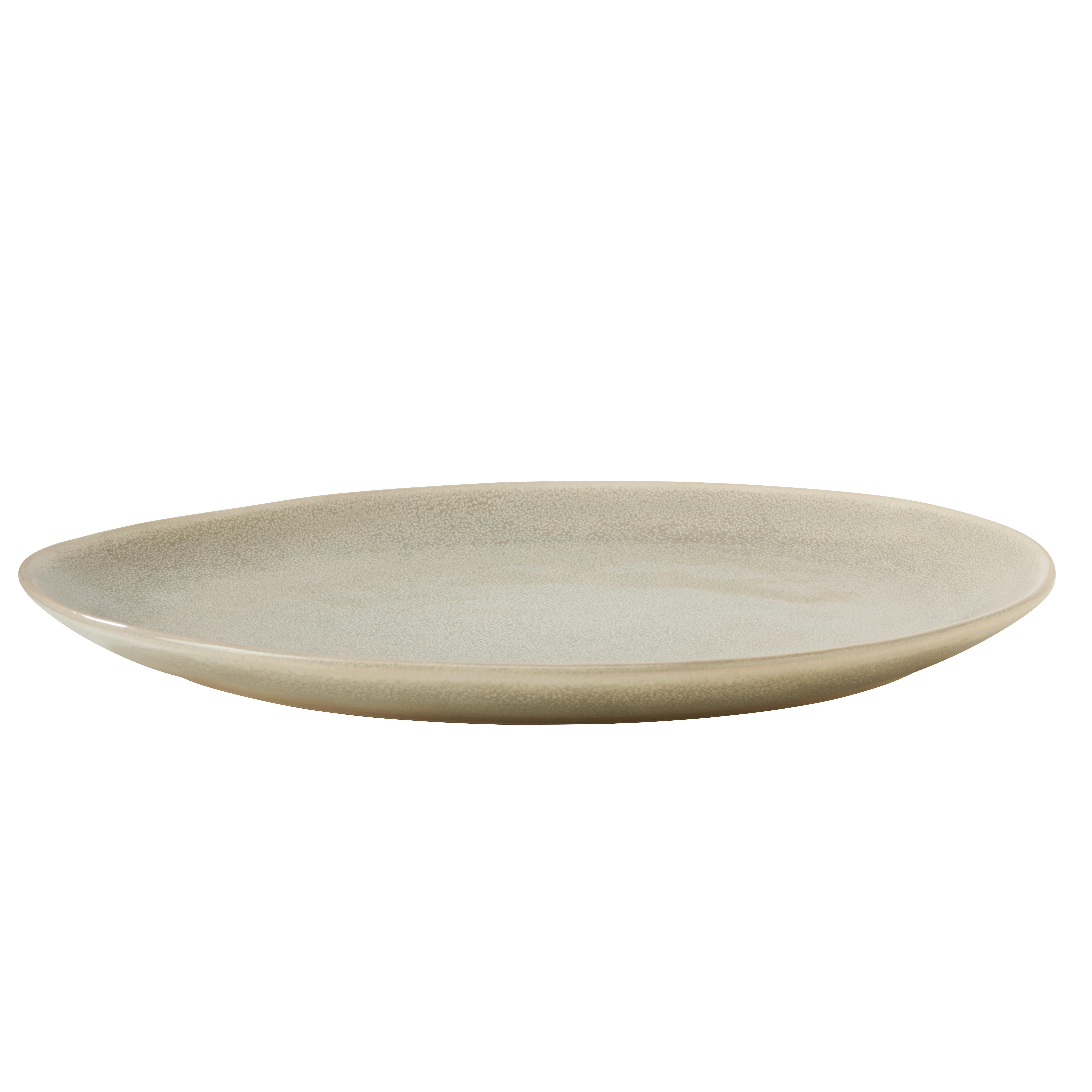 Plitvi Krožnik Sindri - modra/črna, Moderno, keramika (28.5/2,5/24cm)