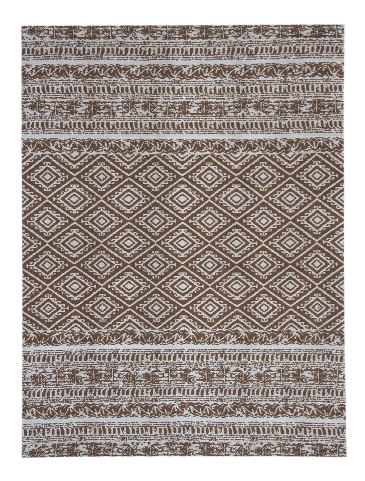Vintage-teppich Sunny 110 Braun 120x170 - Braun, Basics, Textil (120/170cm) - Kayoom