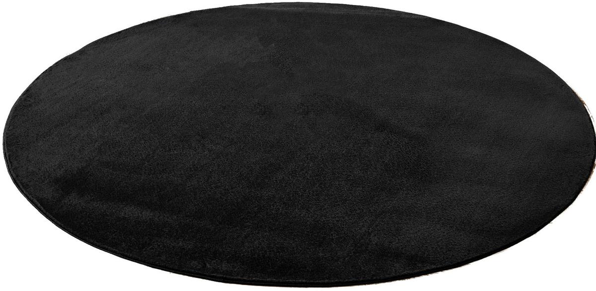 Tkana Preproga Joy, Črna, 200cm - črna, Design, tekstil (200cm)