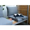 LOUNGESOFFA RENATE - ljusgrå, Modern, metall/trä (169/170/77cm) - Mömax