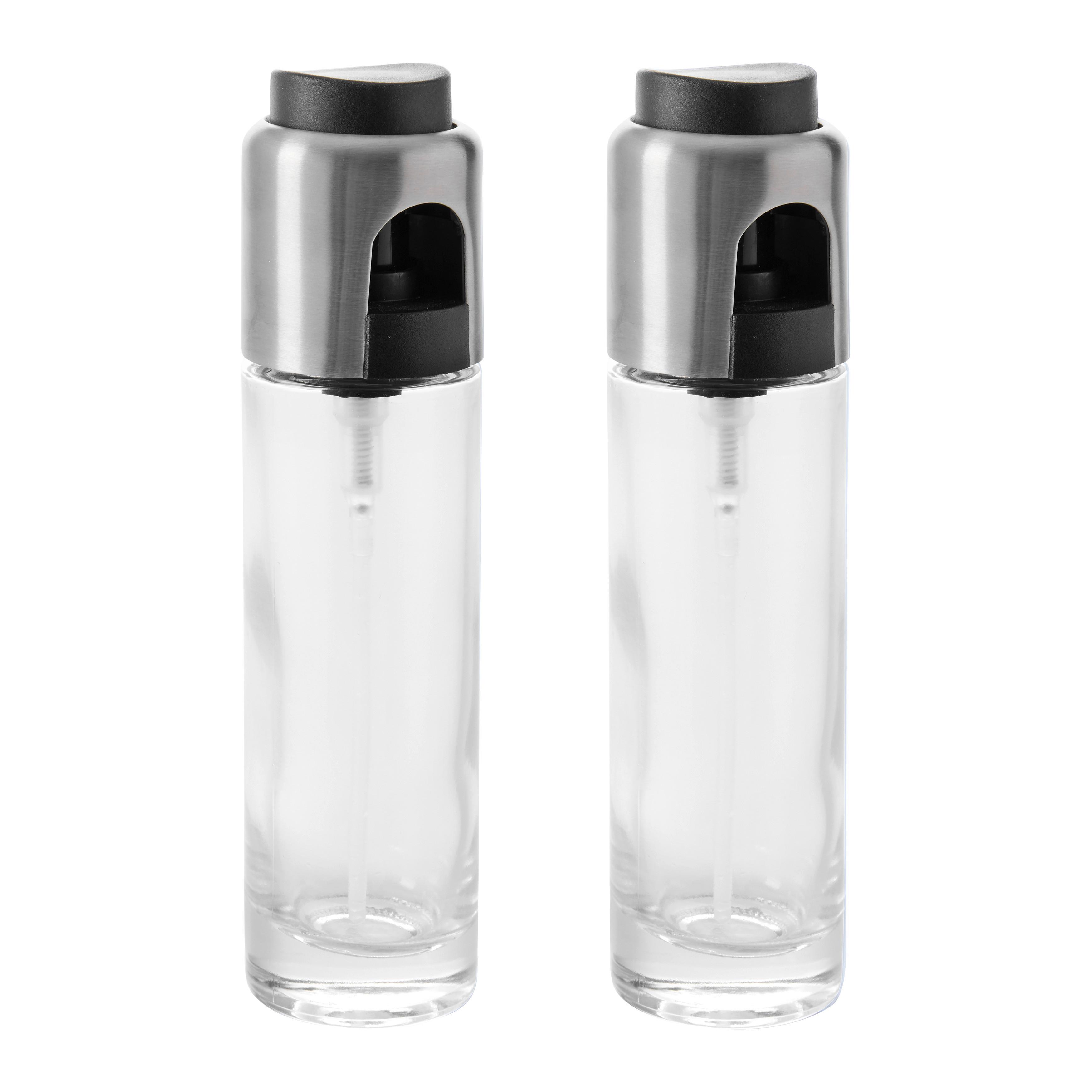 OLJESPRAYFLASKA IVANA - 2 PCS - transparent, Klassisk, glas - Mömax