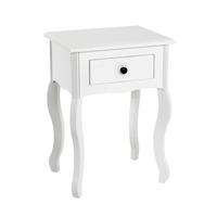 NOPTIERA JAMILA 1 - alb, Romantik / Landhaus, lemn/material pe bază de lemn (40/58/32cm) - Based
