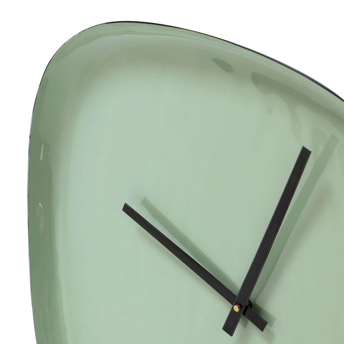 Wanduhr Tomo Pastellgrün Ø ca. 42cm - Pastellgrün, Basics, Metall (42/42/4cm)
