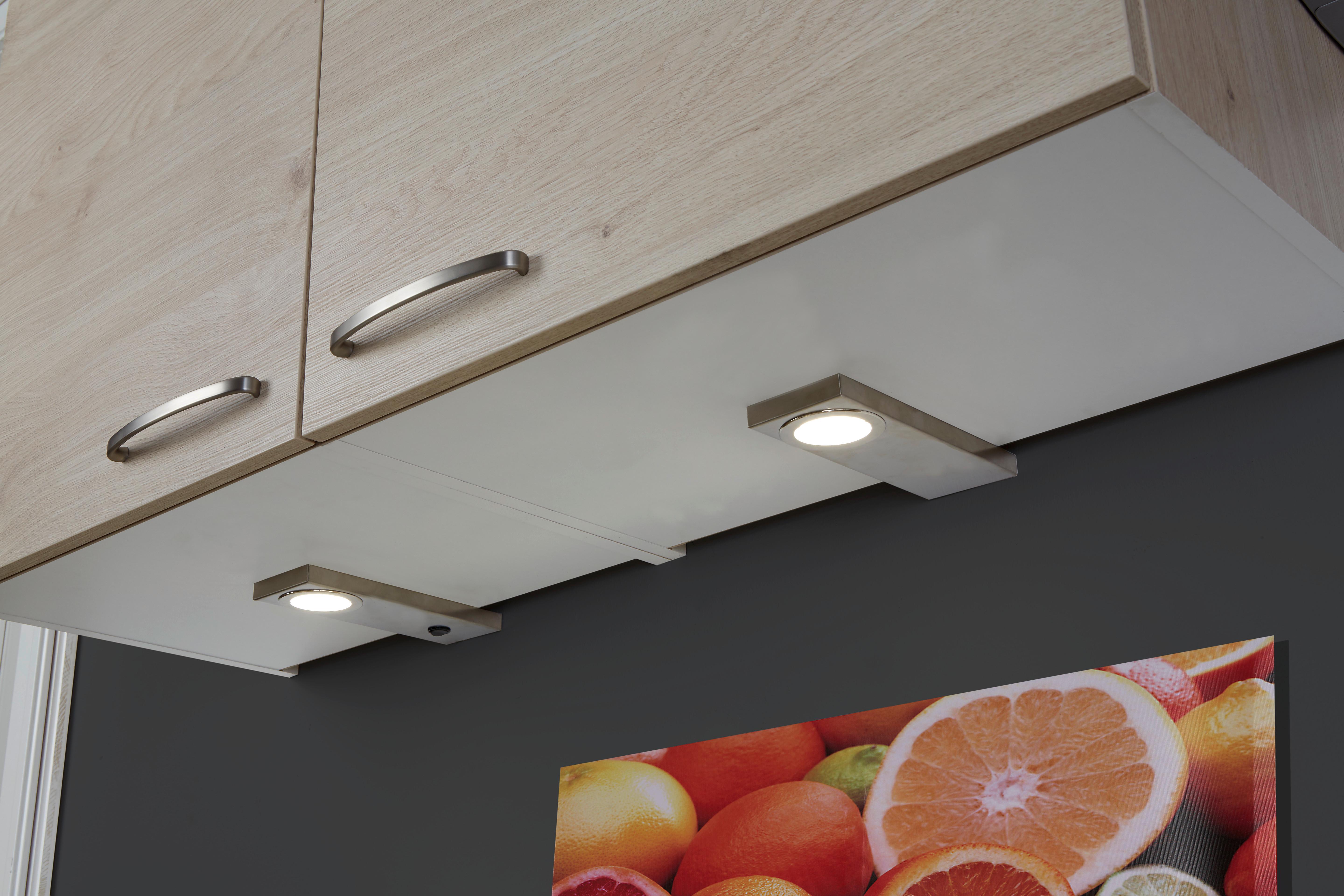 Set Podgradnih Svjetiljki Evoatom - siva, Moderno, metal (76/41/23cm)