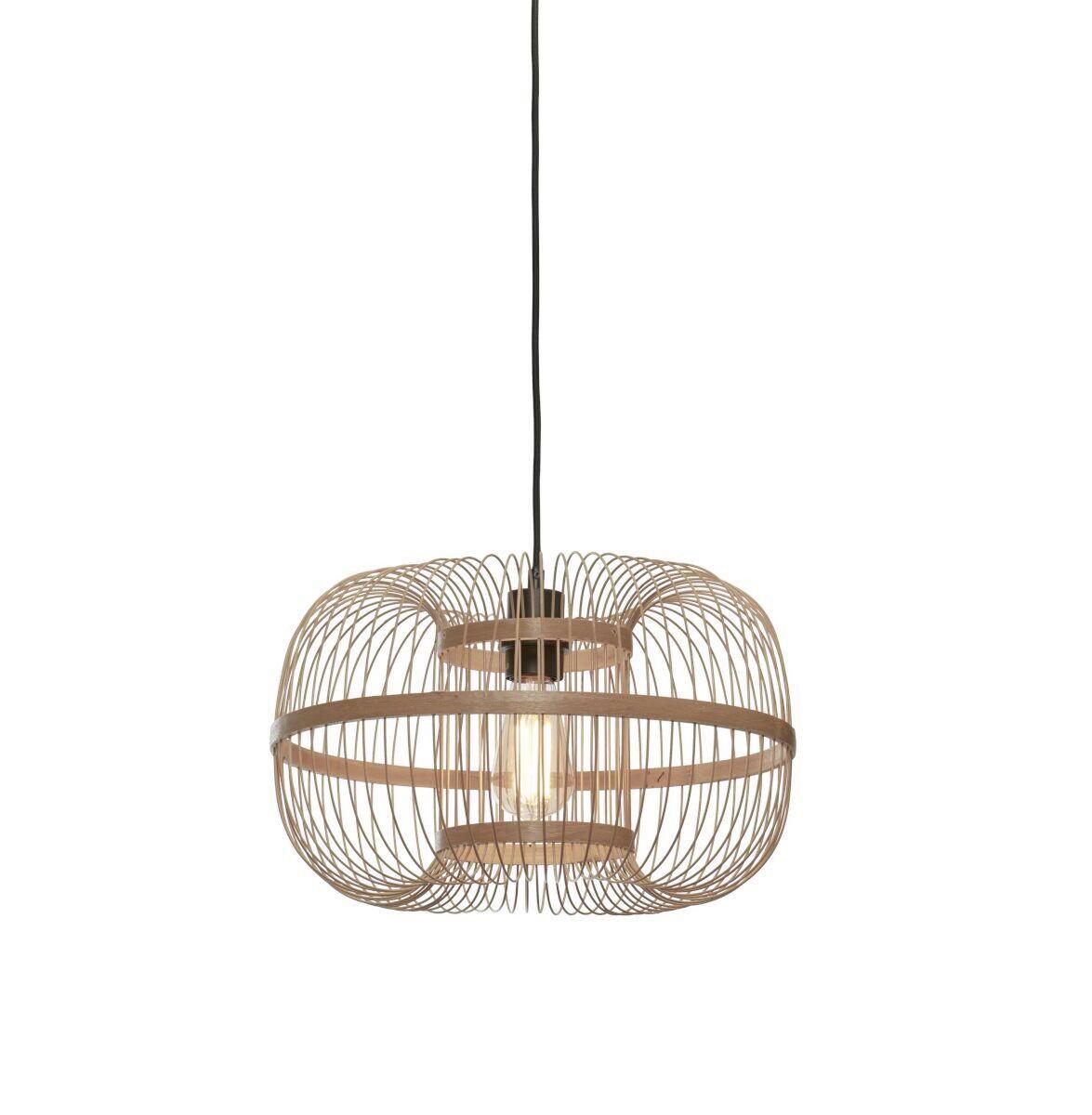 Viseča Svetilka Hokkaido, Naravna Barva - naravne barve, Trend (38/25cm) - Good & Mojo