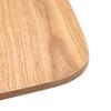 BARBORD VALLETTA - svart/ekfärgad, Modern, metall/trämaterial (80/100/80cm) - Premium Living