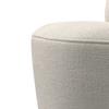STOL MED ARMSTÖD VITTORE - beige/cremefärgad, Modern, metall/trä (56/83,5/62cm) - Bessagi Home