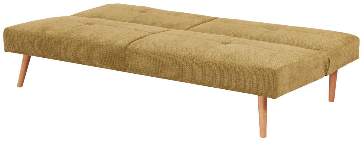 Sofa Jacky - prirodna boja/žuta, Moderno, drvo/tekstil (186/75/85cm) - Mömax