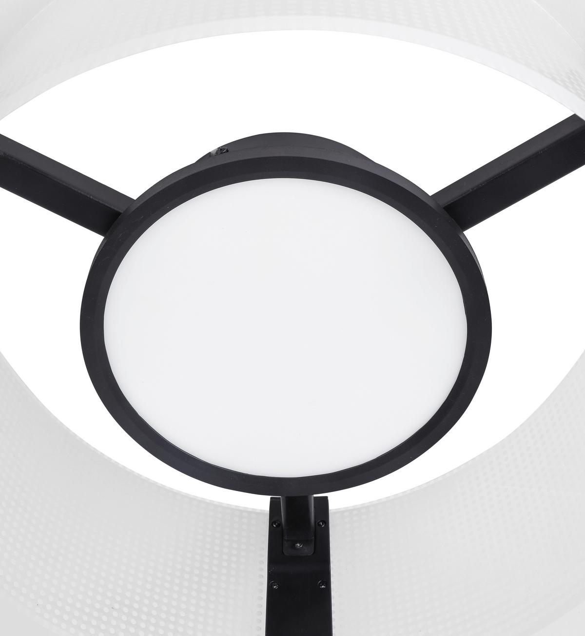 LAMPA SUFITOWA LED ALEX - biały/przezroczysty, Design, tworzywo sztuczne/metal (40/16.5cm) - Novel