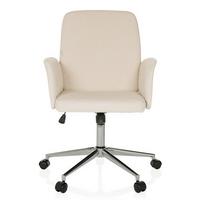 Pisarniški Stol Solao Cord, Bež - srebrne barve/bež, Moderno, kovina/umetna masa (70cm) - MID.YOU