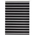 Rulou Zebră Thomas - negru, plastic/textil (120/160cm) - Premium Living Rulou Zebră Thomas - negru, plastic/textil (120/160cm) - Premium Living