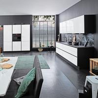 Einbauküche Focus Line N Alpinweiß - Weiß, MODERN (273/123cm) - Nobilia