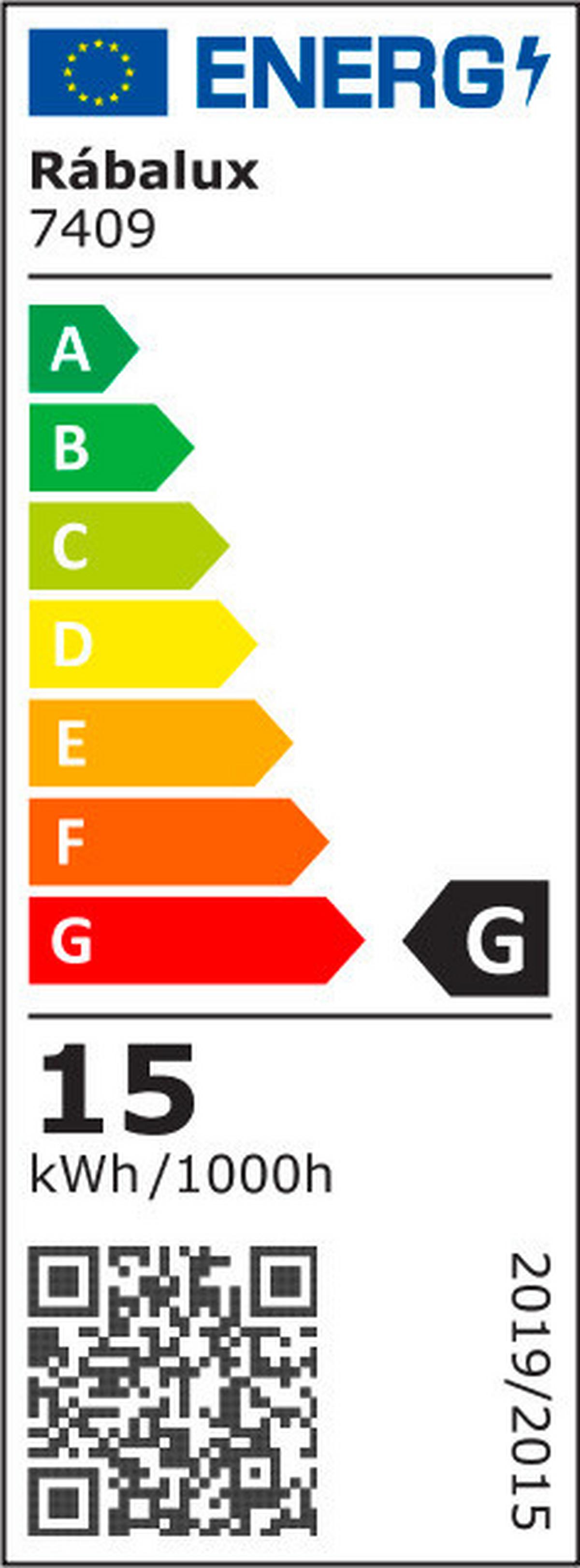 Plafonieră de exterior HORT 15W - plastic (10/20,5/5,5cm)