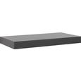 Wandboard in Schwarz - Schwarz, Holzwerkstoff (50/4,5/24cm) - MÖMAX modern living