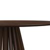 MATBORD ENNIO - valnötsfärgad, Modern, metall/trämaterial (120/75cm) - Bessagi Home