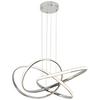 LED-HÄNGLAMPA LENORE - kromfärg, Modern, metall/plast (60/120cm) - Premium Living
