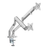 UCHWYT DO MONITORA CLEA 2 - biały/szary, Design, tworzywo sztuczne/metal (110/69,7/11,6cm) - Boxxx