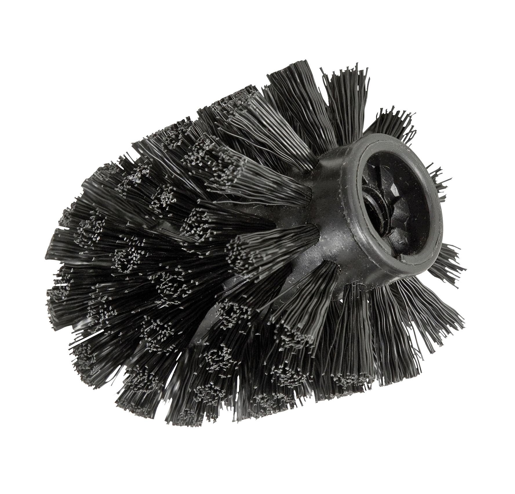 Ersatzbürstenkopf in Schwarz - Schwarz, Kunststoff (7,5cm) - Mömax