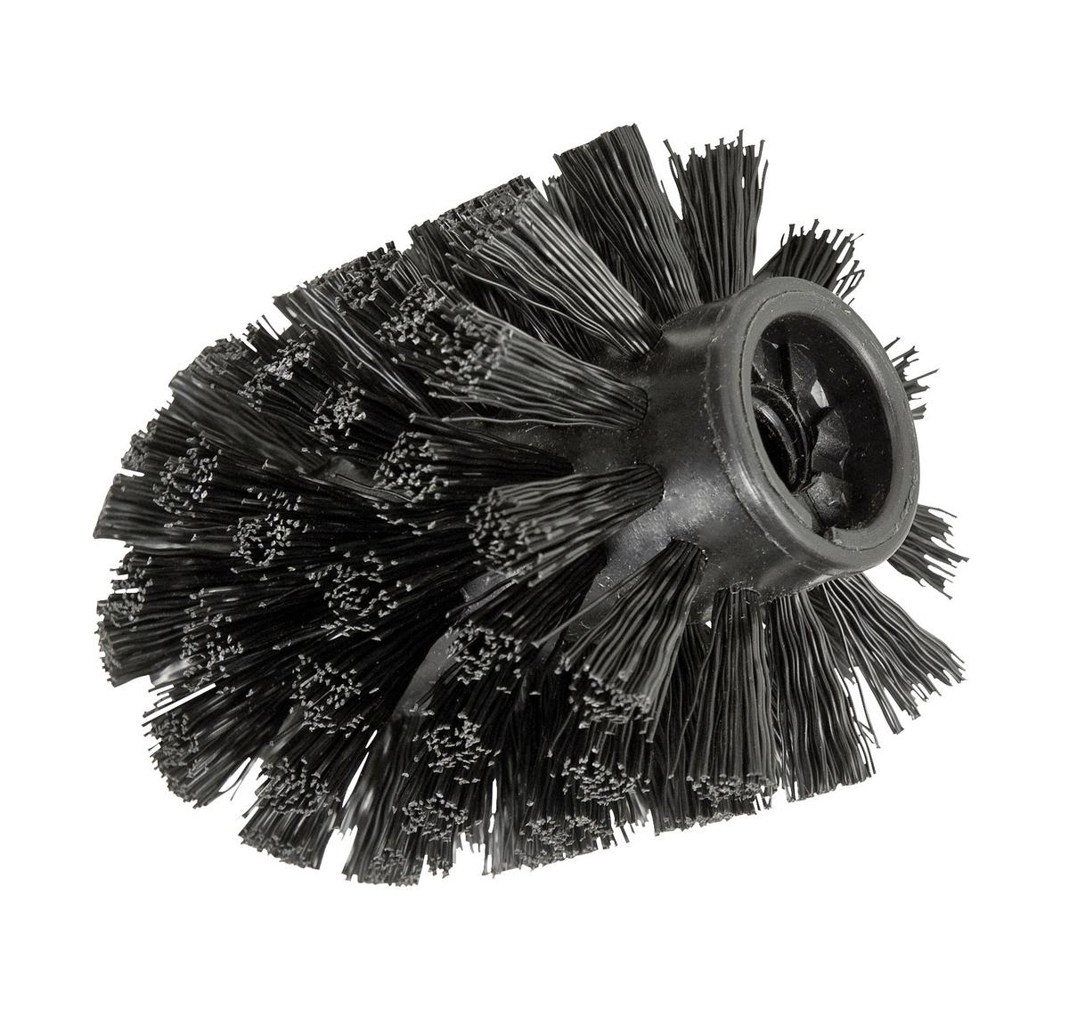 Ersatzbürstenkopf in Schwarz - Schwarz, Kunststoff (7,5cm) - Mömax