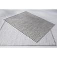 Flachwebeteppich Abra Hellgrau 160x230cm - Hellgrau, ROMANTIK / LANDHAUS, Textil (160/230cm) - Mömax modern living