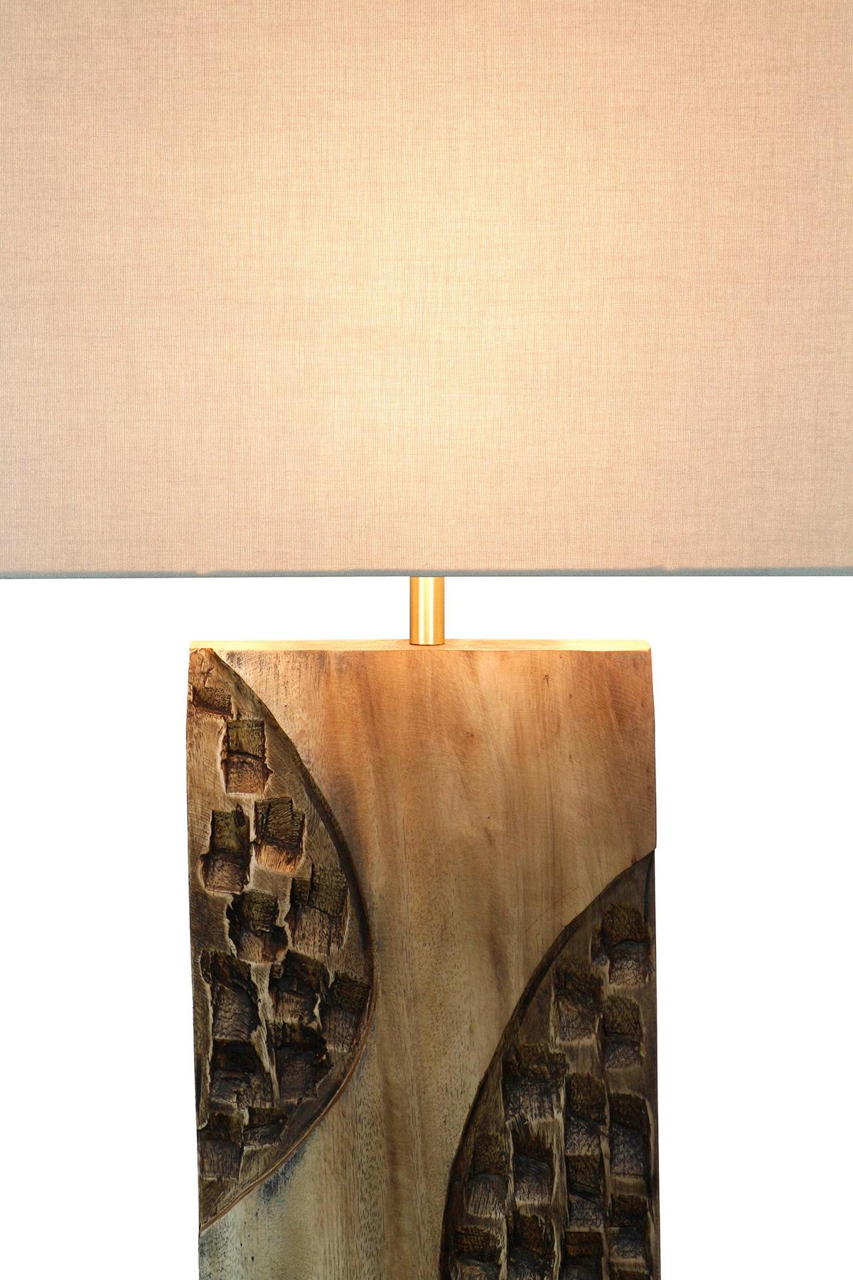 Stoječa Svetilka Acacia - črna/bela, Design, kovina/tekstil (40/171/20cm) - P & B