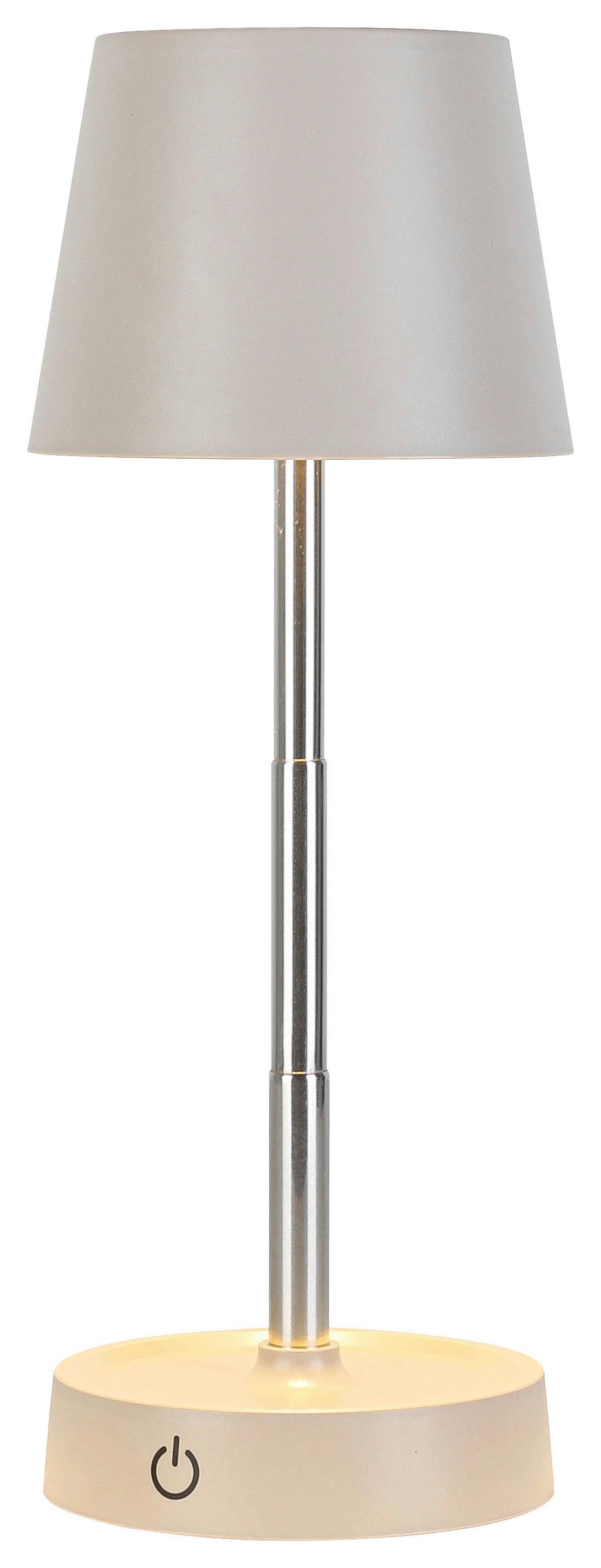 LED-Tischleuchte Klappi max. 1,2 Watt - Sandfarben, MODERN, Kunststoff/Metall (10,5/11-28cm) - Mömax