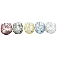 Lumânare LED în suport Lili - alb/bej, Konventionell, plastic/metal (9/9cm) - Mömax