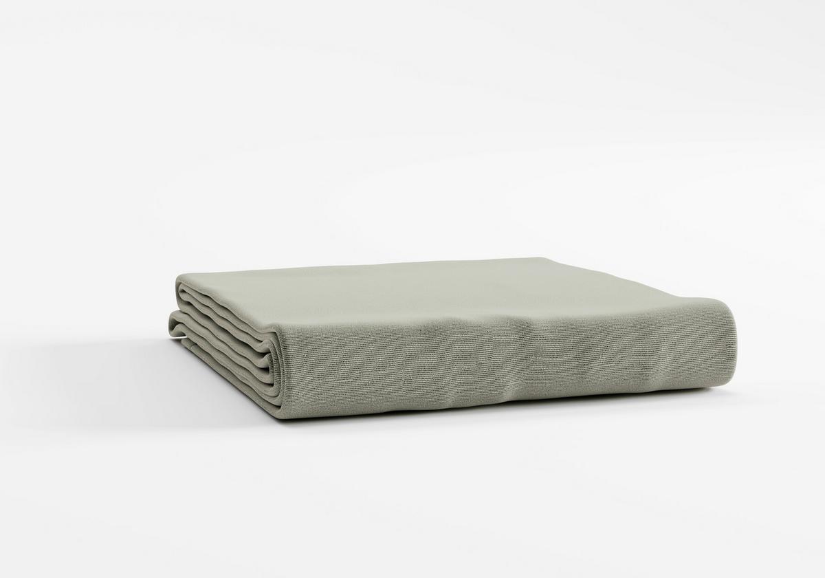 Tischdecke Waltraud Hellgrau ca. 130x160cm - Hellgrau, Textil (130/160cm)