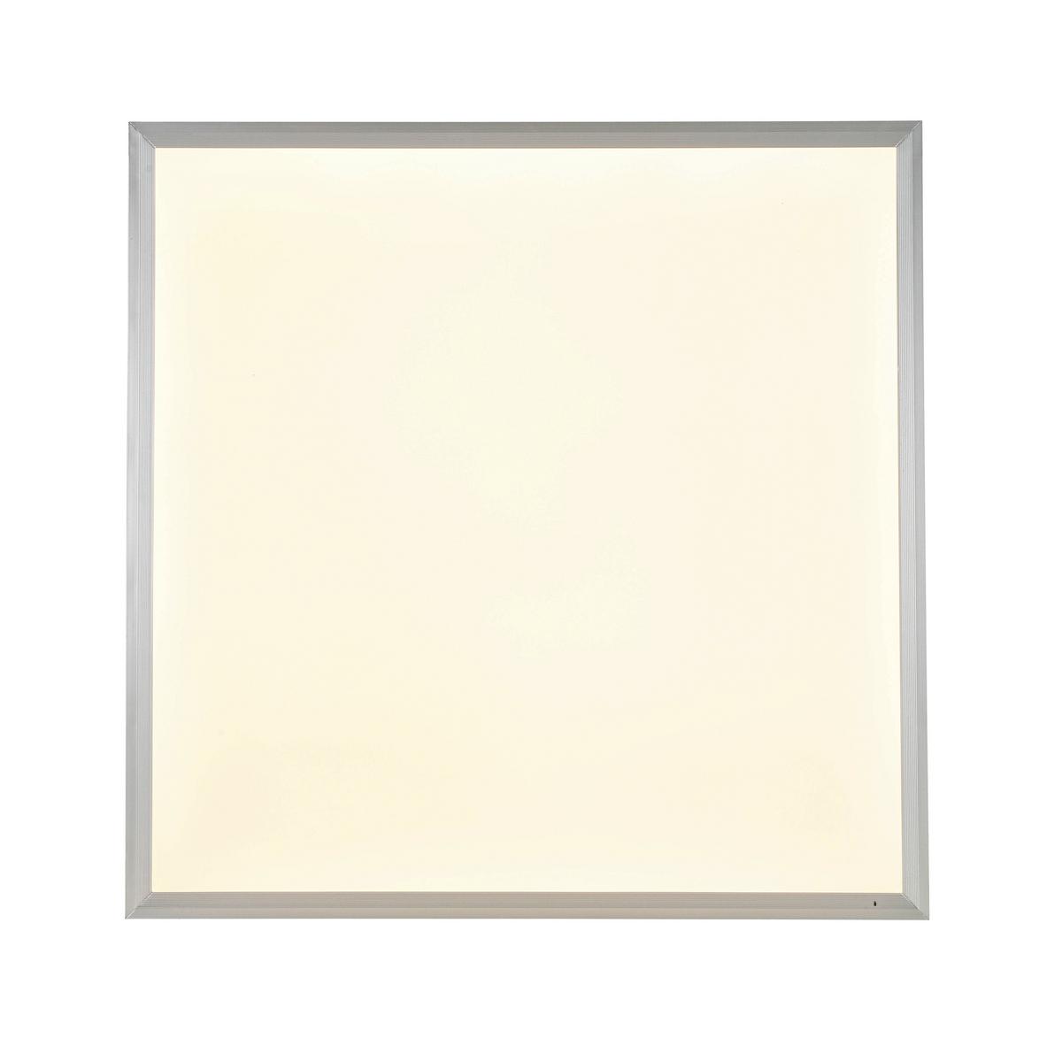 Led Stropna Svjetiljka Cornelius-Akt- - bijela/srebrne boje, Moderno, metal/plastika (60/60/7,5cm) - Mömax