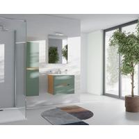 MASCĂ PENTRU LAVOAR IRIS - stejar sălbatic/verde pădure, Modern, material pe bază de lemn (60/51/46cm)